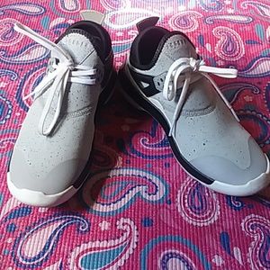 Grey, Black,  and White Jordans